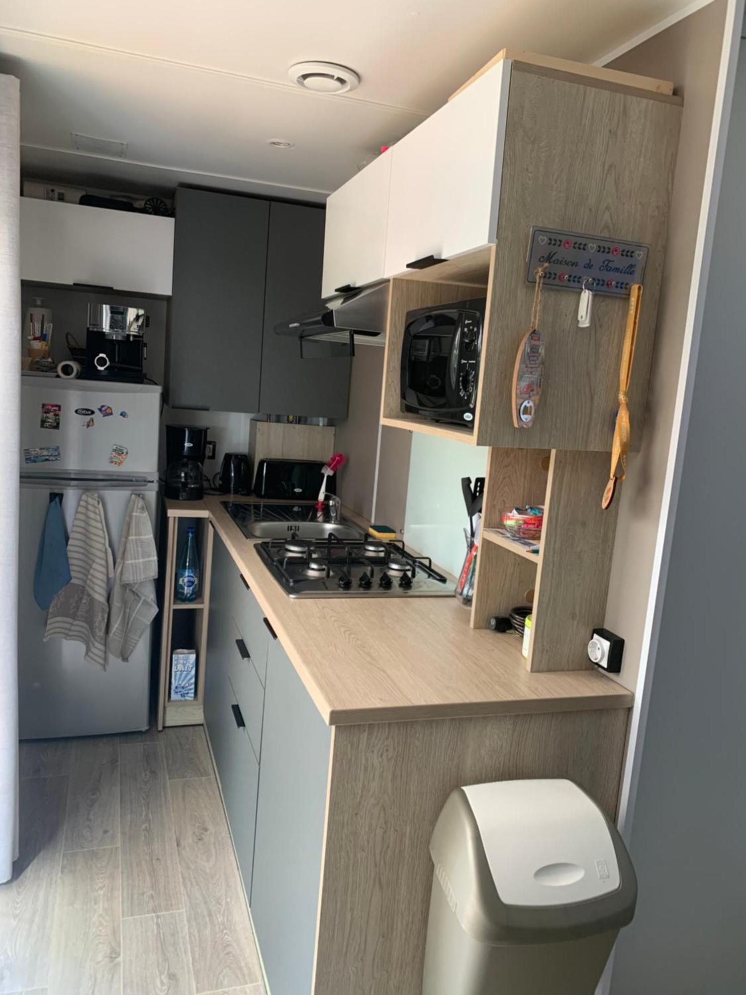 Le Mobilhome De Evelyne Et Serge Lit-et-Mixe Eksteriør billede